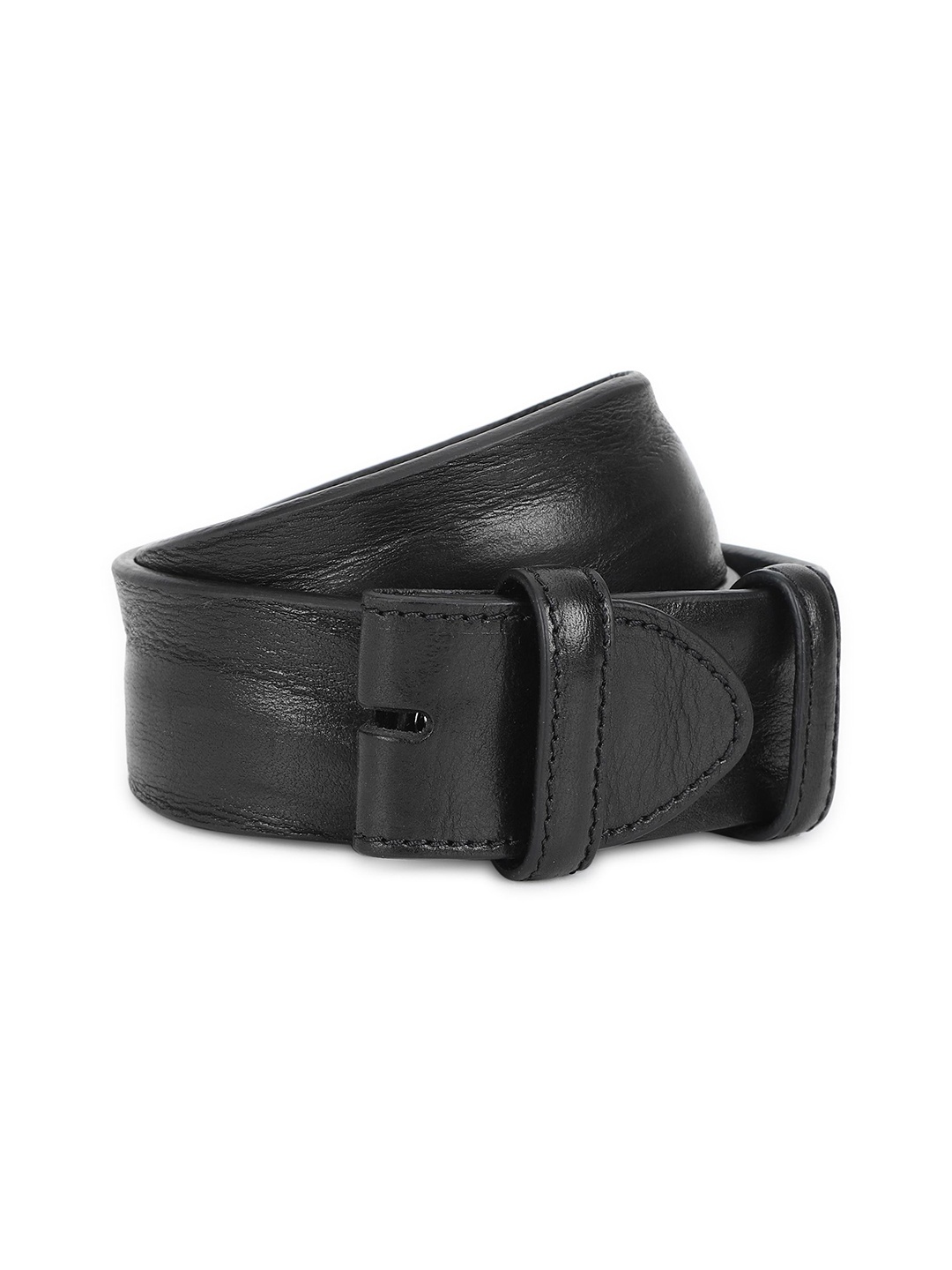 

ELLIOT RHODES Men Leather Belt, Black