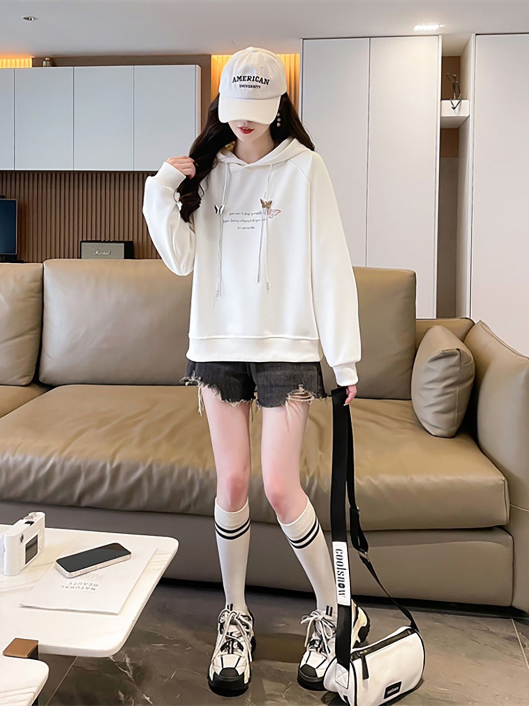 

JC Mode Women Sweatshirt, Beige