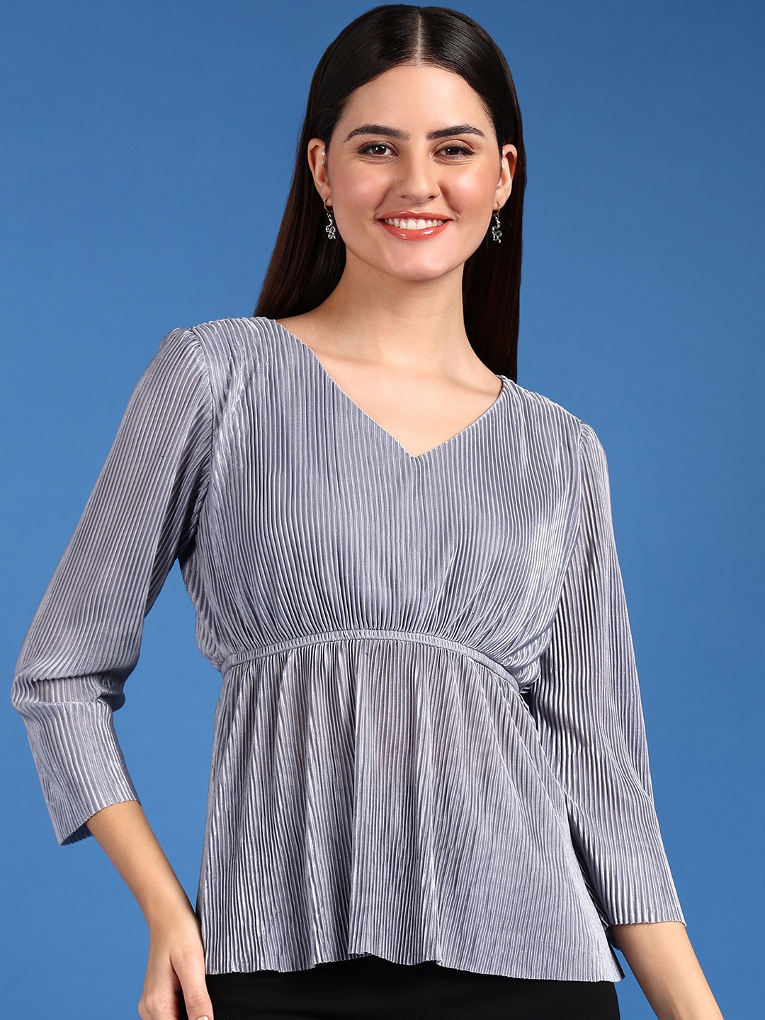 

SAFFE Net Empire Top, Grey
