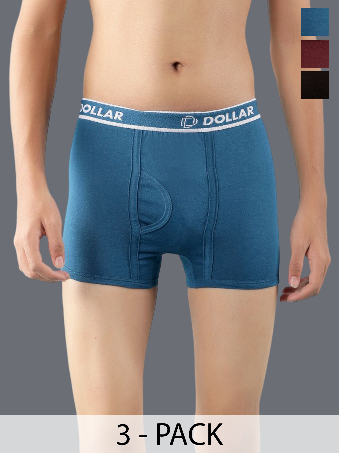 

Dollar Boys Pack Of 3 Assorted Trunks XYTRNK198
