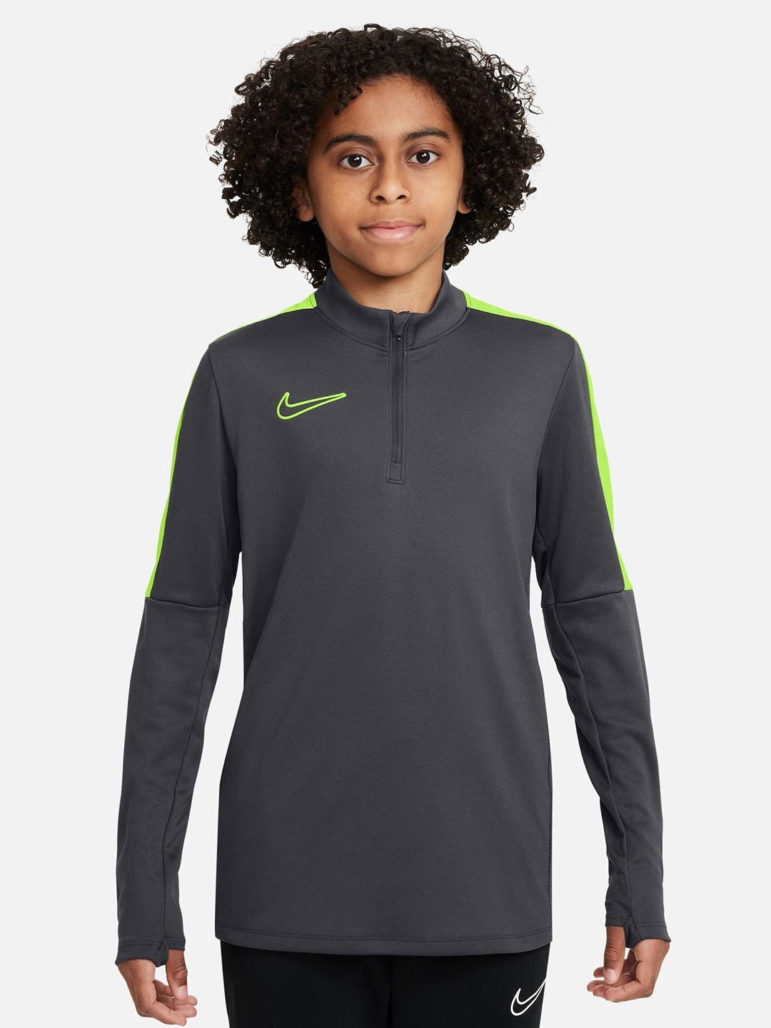 

Nike Dri-FIT Academy23 Older Kids' Football Drill Top, Black