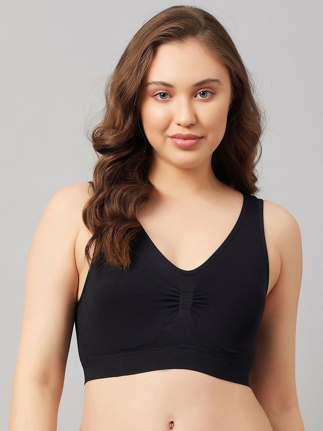 

DressBerry Bra Medium Coverage Lightly Padded, Black