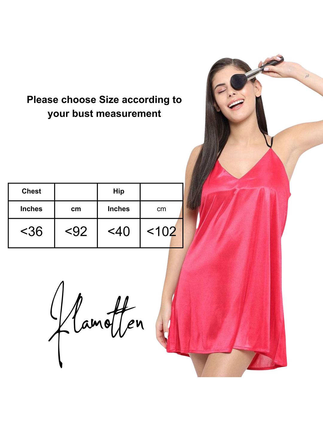 

Klamotten Halter Neck Baby Doll, Red