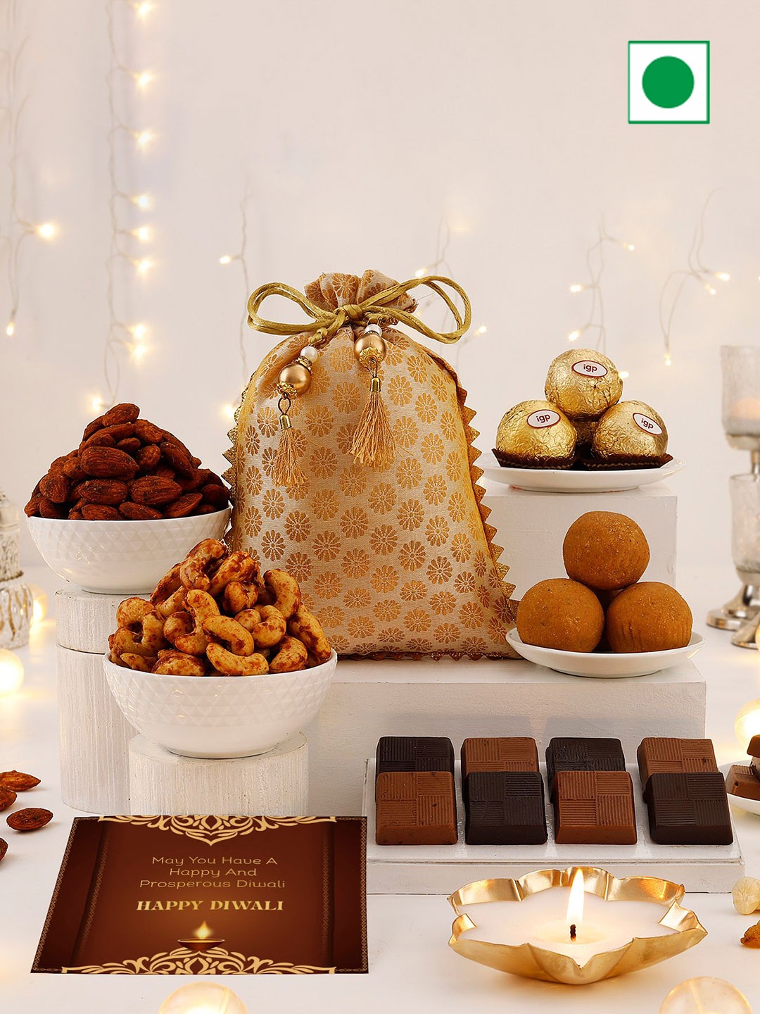 

IGP Diwali Moments Festive Gift Hamper, Brown