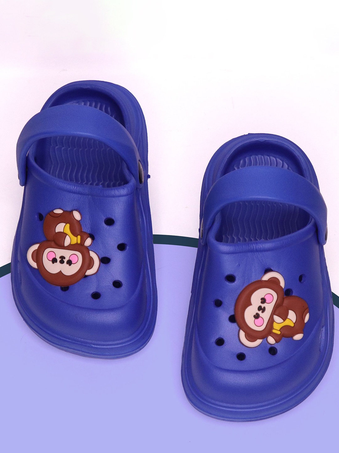 

FEETWELL SHOES Unisex Kids Croslite Clogs, Blue