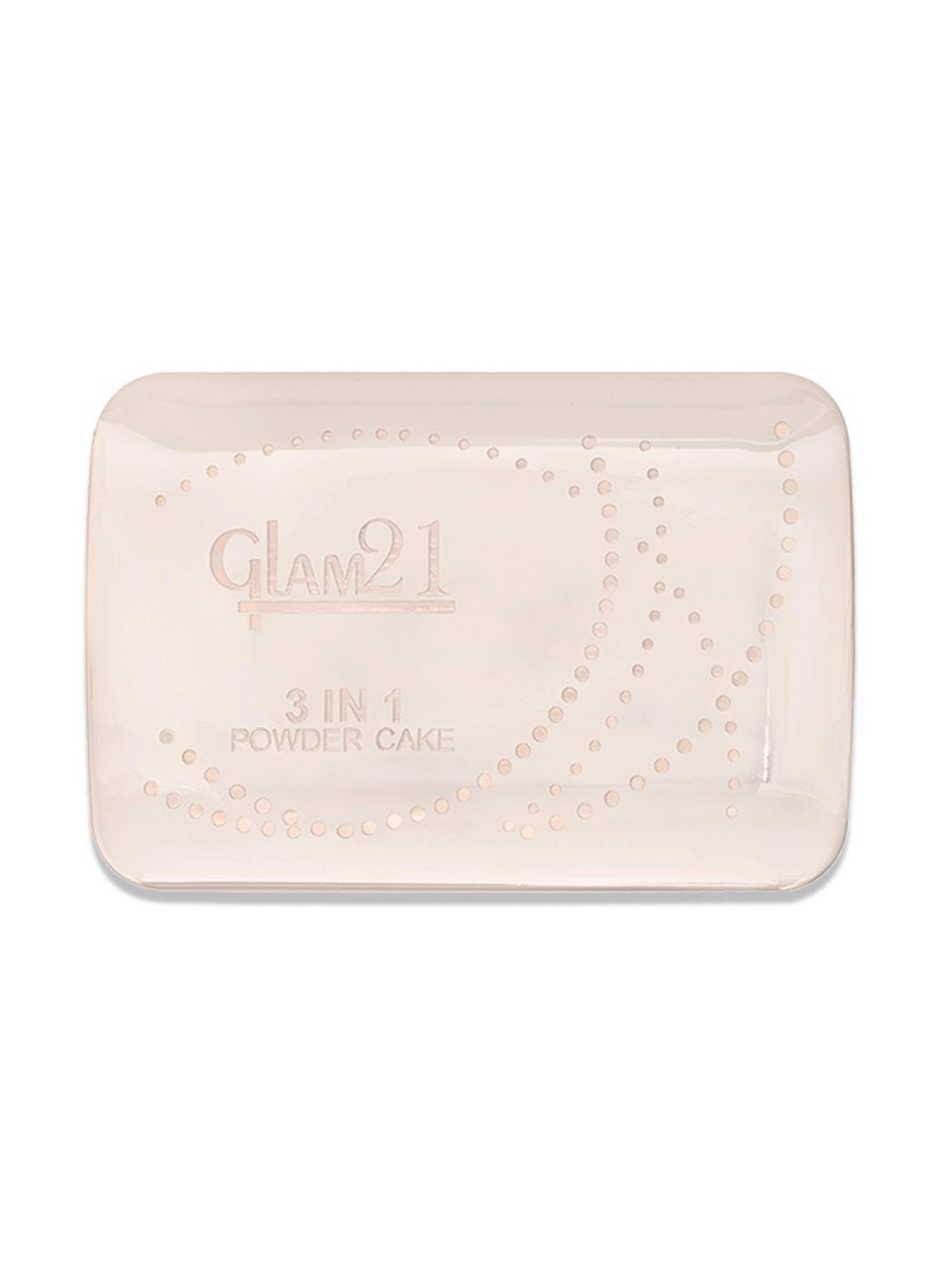 

GLAM21 Natural Oil-Control 3-in-1 Compact Powder With Vitamin E - 27 g -Medium - 02, Cream