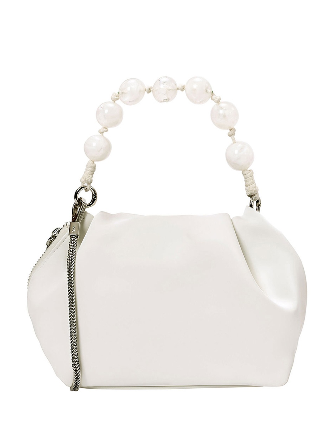 

Lino Perros Structured Handheld Bag, White