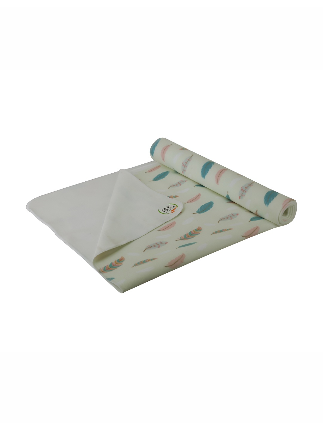 

AHC Green & Pink Printed Breathable Mattress Protector