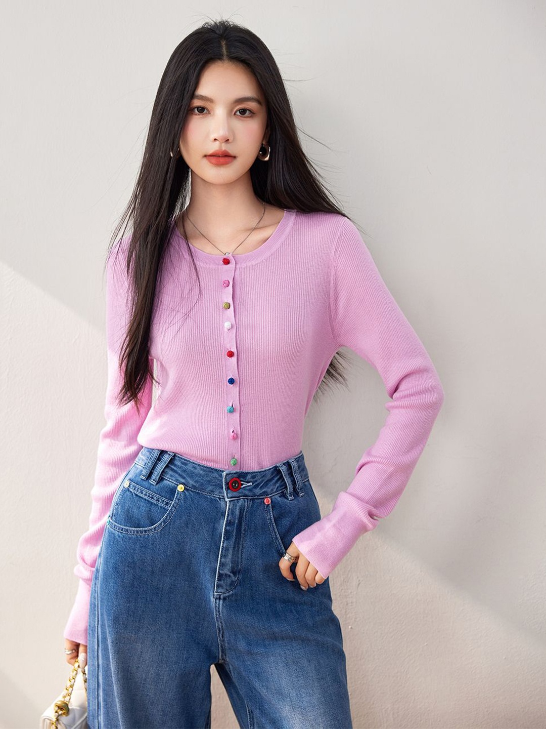 

JC Collection Women Cardigan, Purple