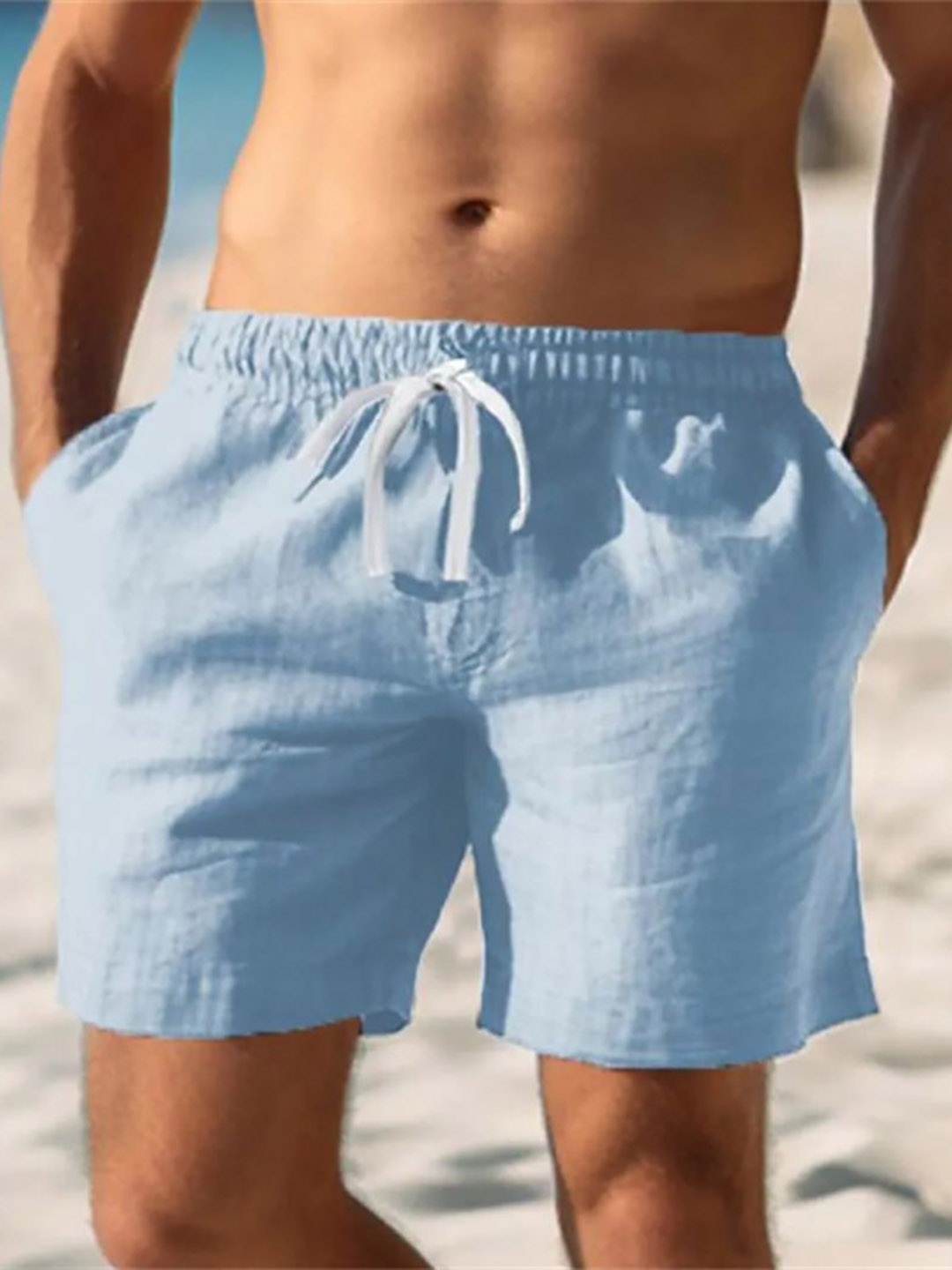 

StyleCast x Revolte Men Regular Fit Shorts, Blue