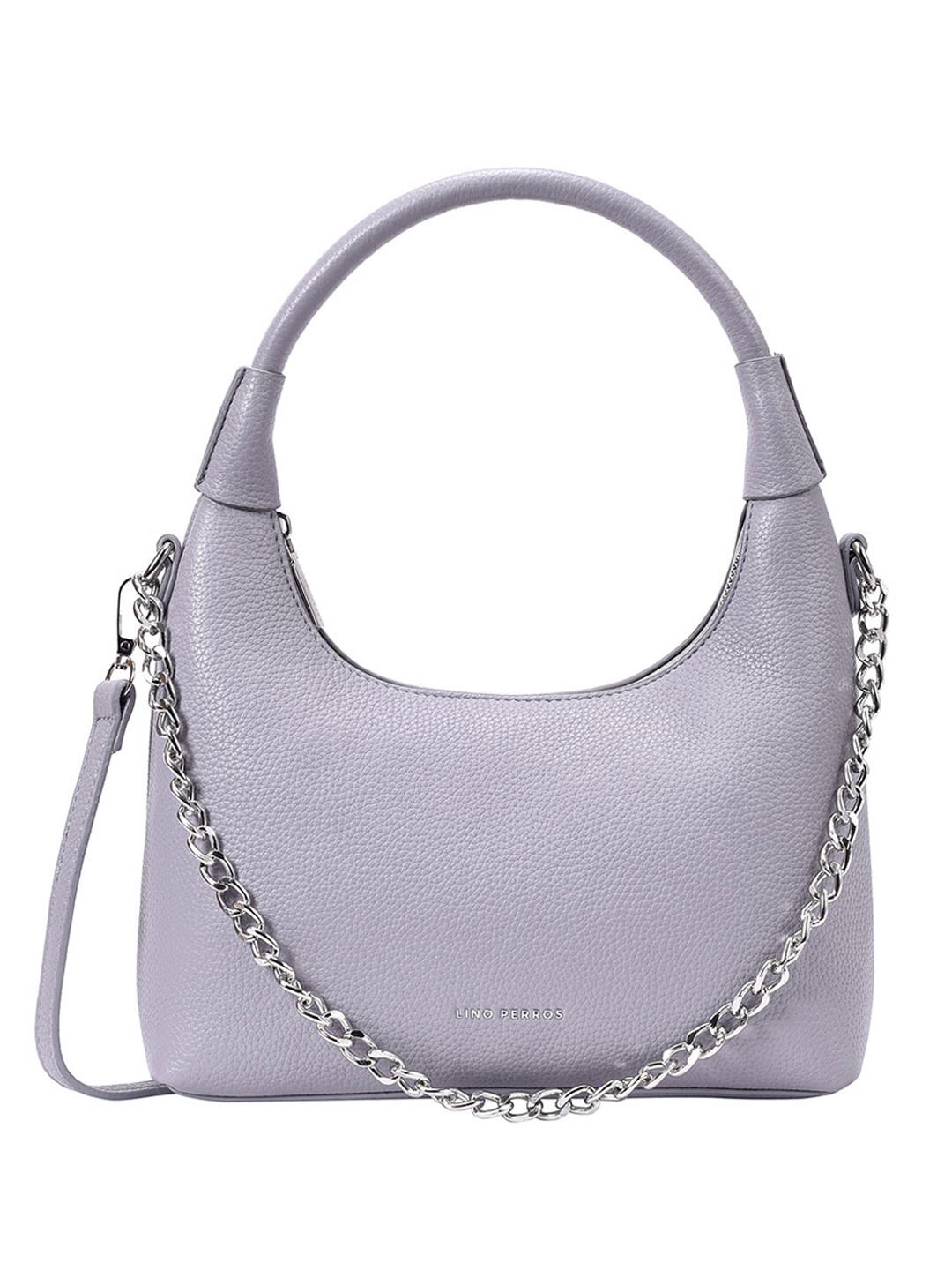

Lino Perros Textured Structured Handheld Bag, Lavender