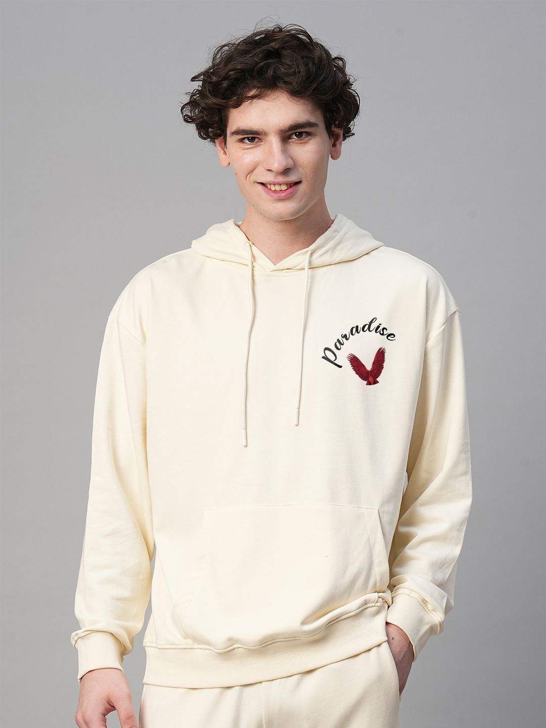 

PRONK Men Sweatshirt, Off white