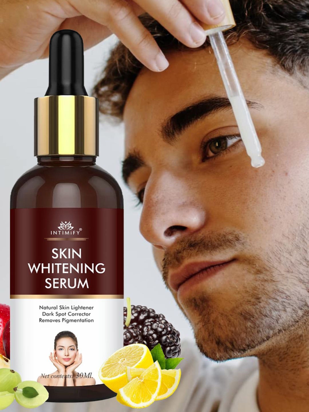 

INTIMIFY Skin Whitening Serum- 30ml, Transparent