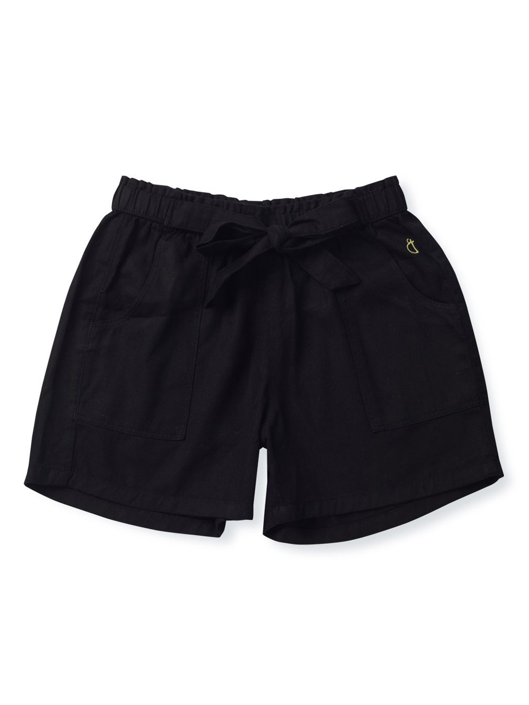 

Gini and Jony Girls Regular Fit Shorts, Black