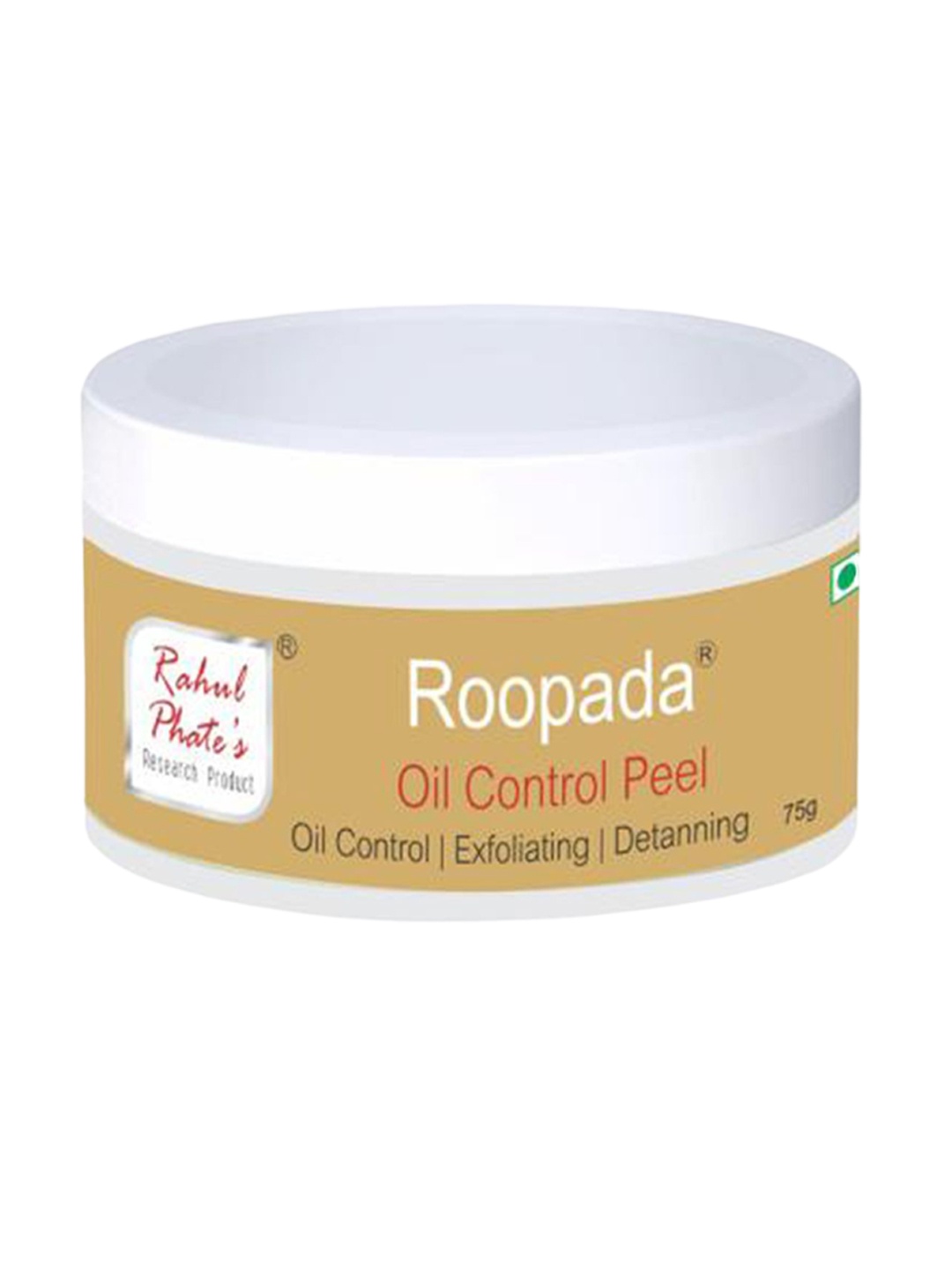 

Rahul Phate Research Product Roopada Oil Control Peel -75 g, White