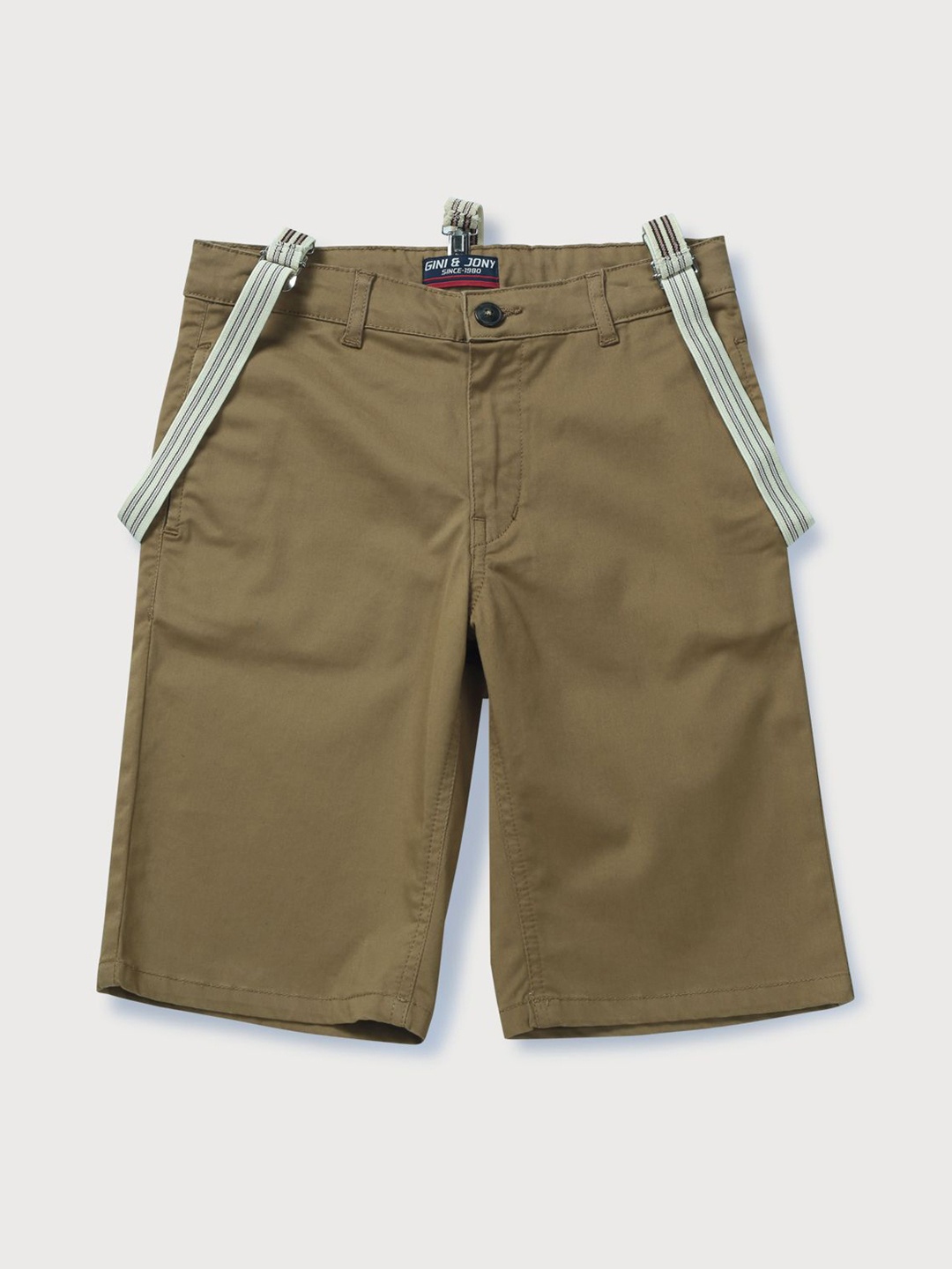 

Gini and Jony Boys Casual Regular Shorts, Khaki