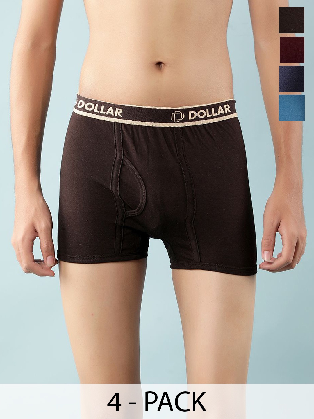 

Dollar Boys Pack Of 4 Assorted Trunks MLHTR-06-K-AST2-PO4