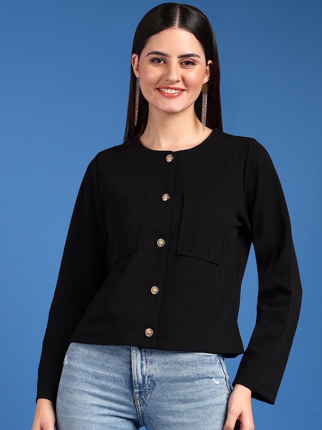 

SAFFE Net Top, Black