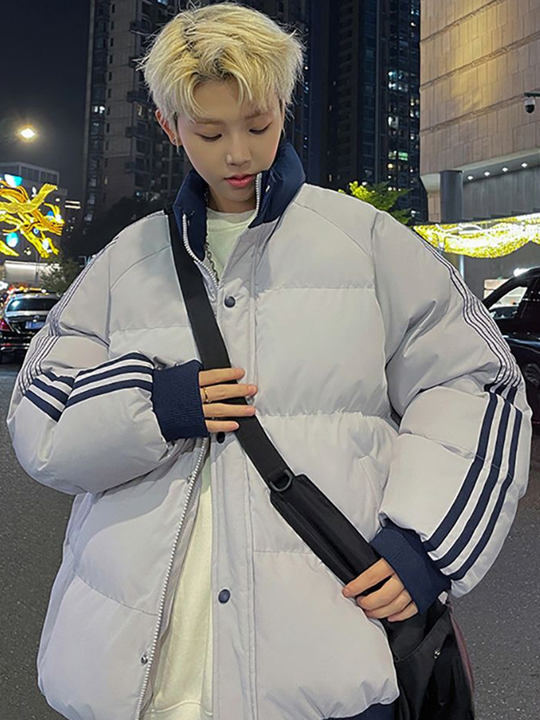 

StyleCast x Revolte Open Front Jacket, Beige