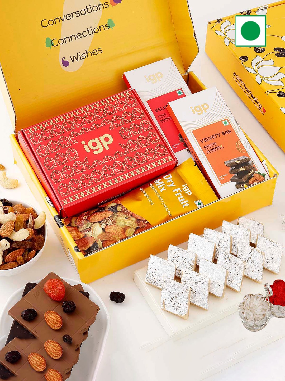 

IGP Taste And Tradition Bhai Dooj Hamper, Brown