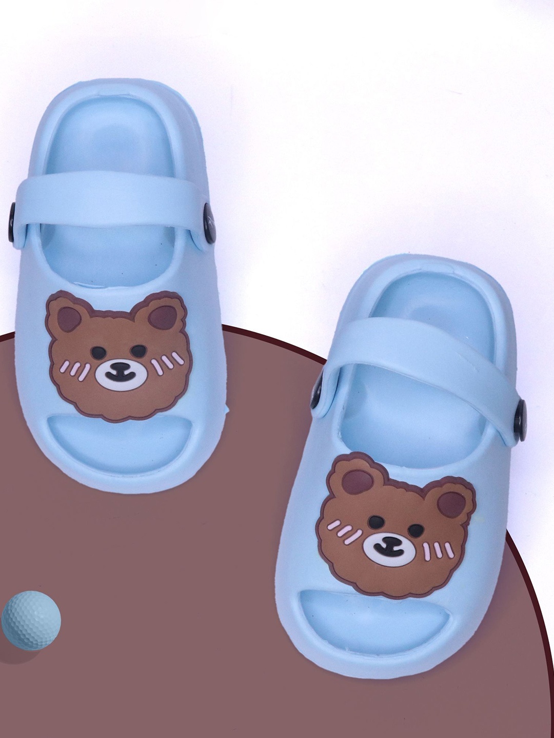 

FEETWELL SHOES Unisex Kids Croslite Clogs, Blue