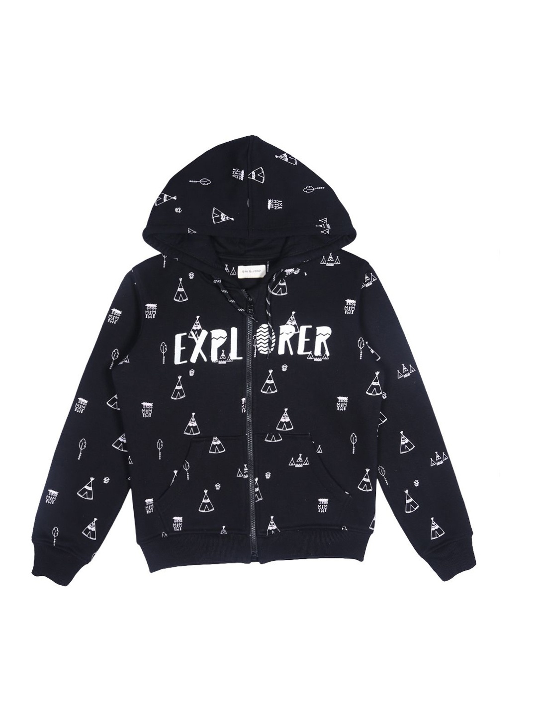 

Gini and Jony Girls Bomber Jacket, Black