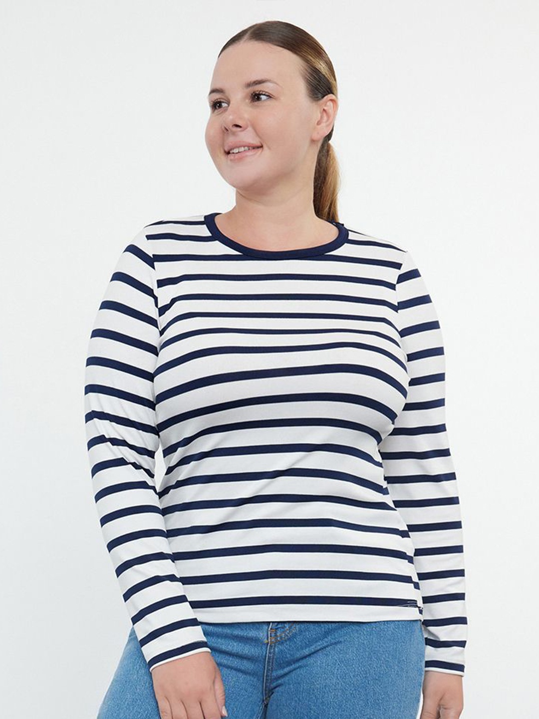 

Trendyol Striped Top, Na