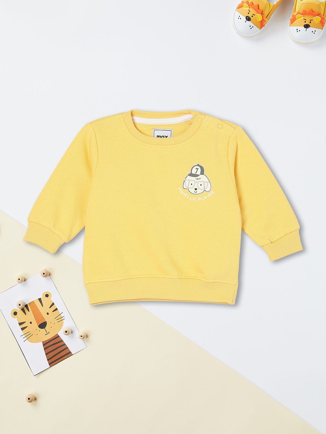 

max Boys Sweatshirt, Yellow