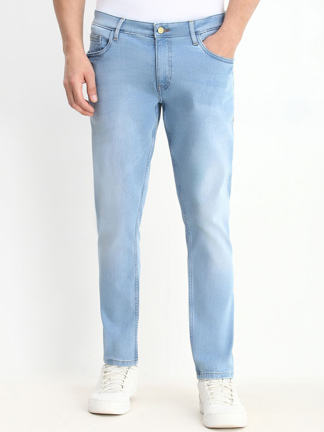 

Allen Solly Men Slim Fit Light Fade Jeans, Blue