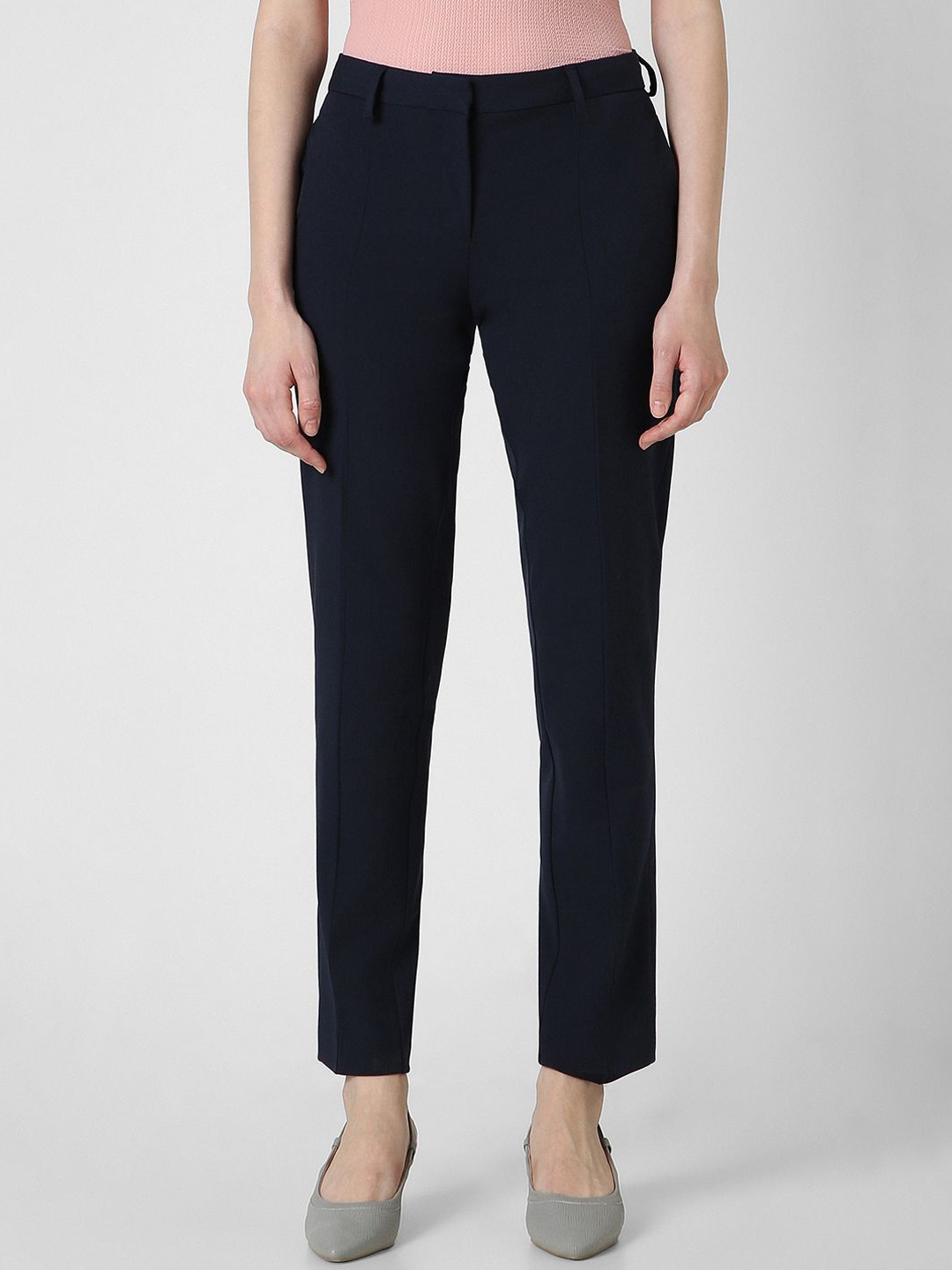 

Van Heusen Woman Women Trousers, Navy blue