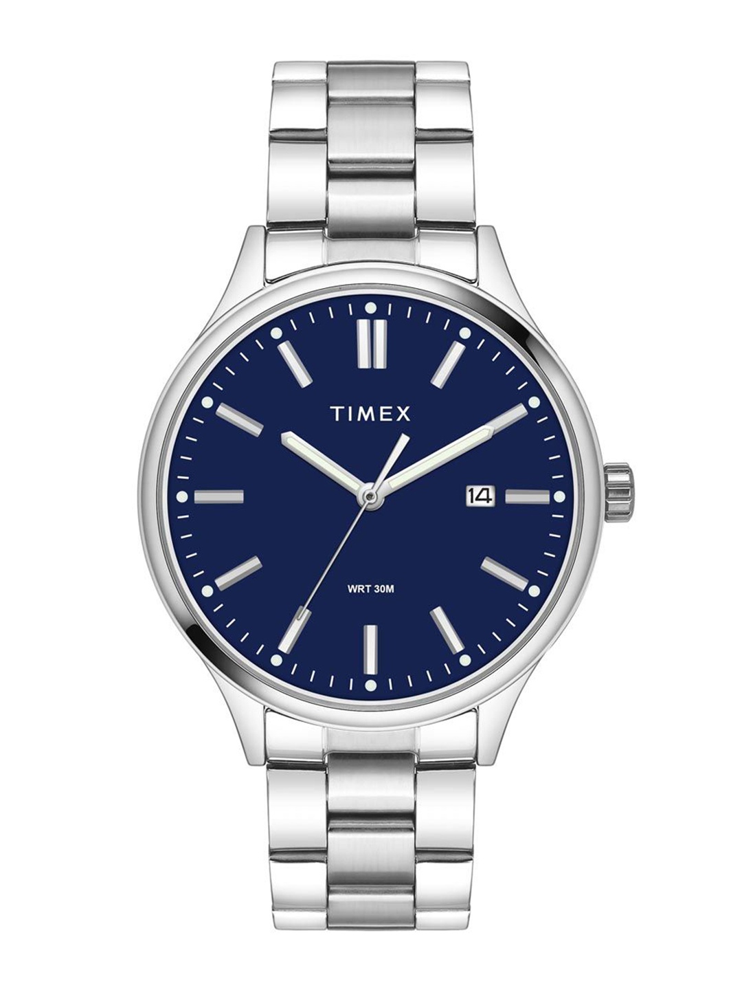 

Timex Men Brass Dial & Stainless Steel Bracelet Style Straps Analogue Watch TWEG18429