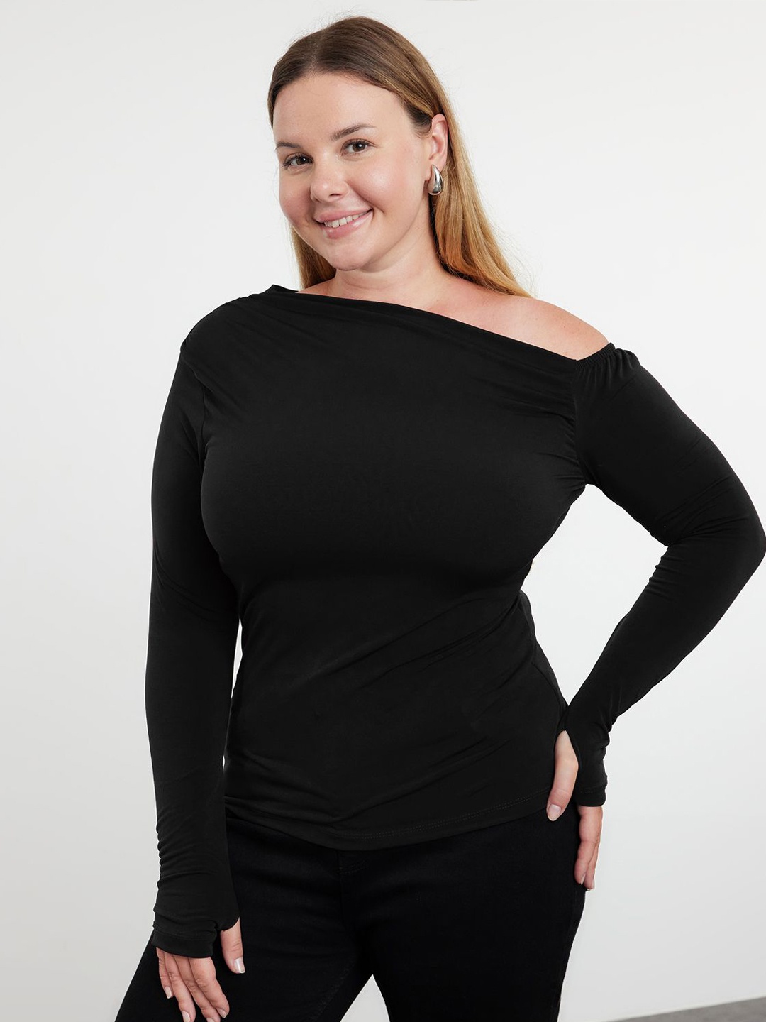 

Trendyol Off-Shoulder Top, Na