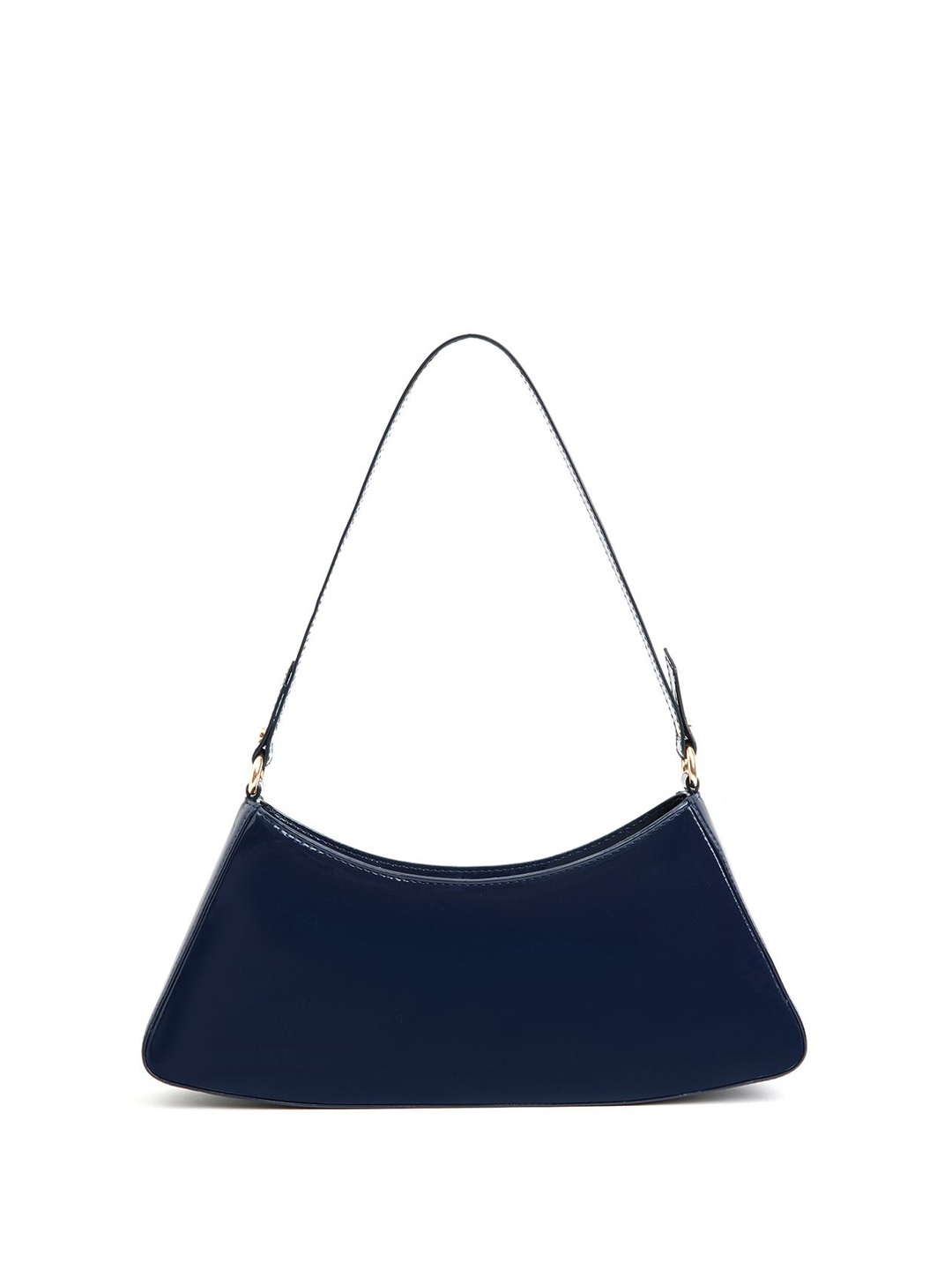 

DressBerry PU Half Moon Shoulder Bag, Blue