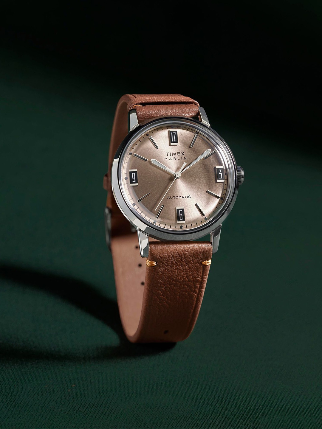 

Timex Men Reset Time Analogue Automatic Motion Powered Watch TW2W59300UJ, Brown
