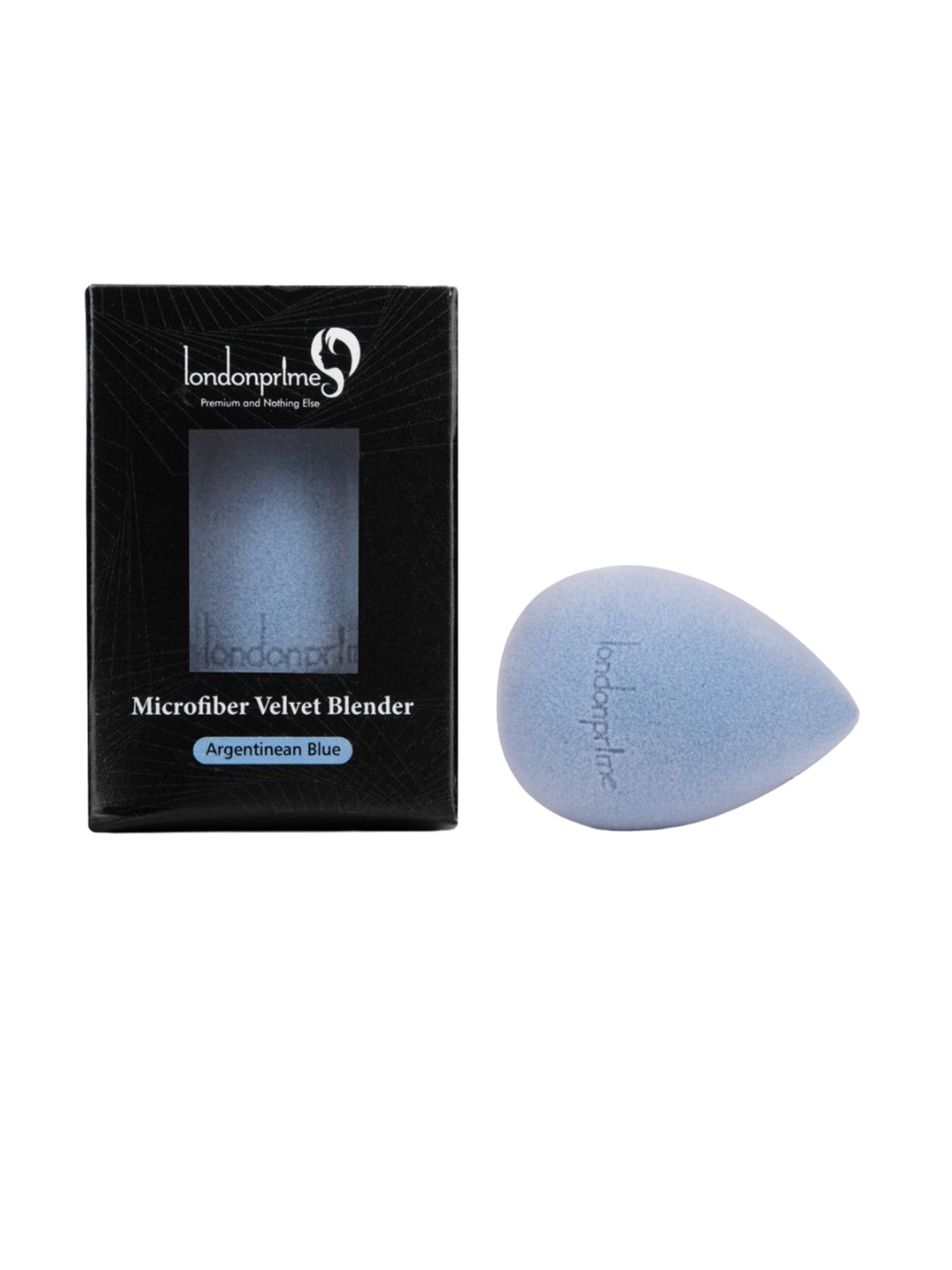 

LONDONPRIME Blue Microfiber Velvet Beauty Blender