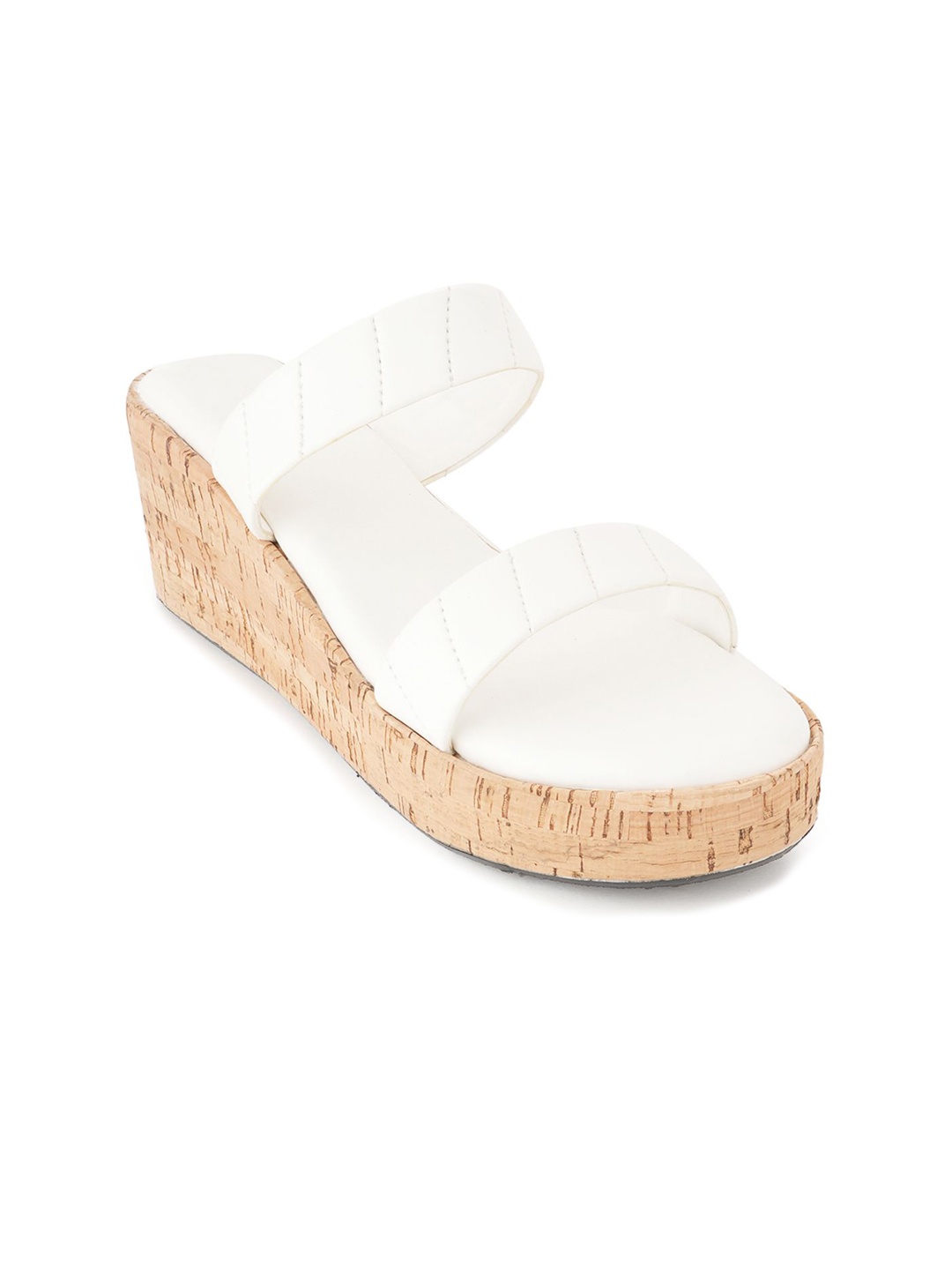

The Cozy Queen Women Wedge Heels Sandals, White