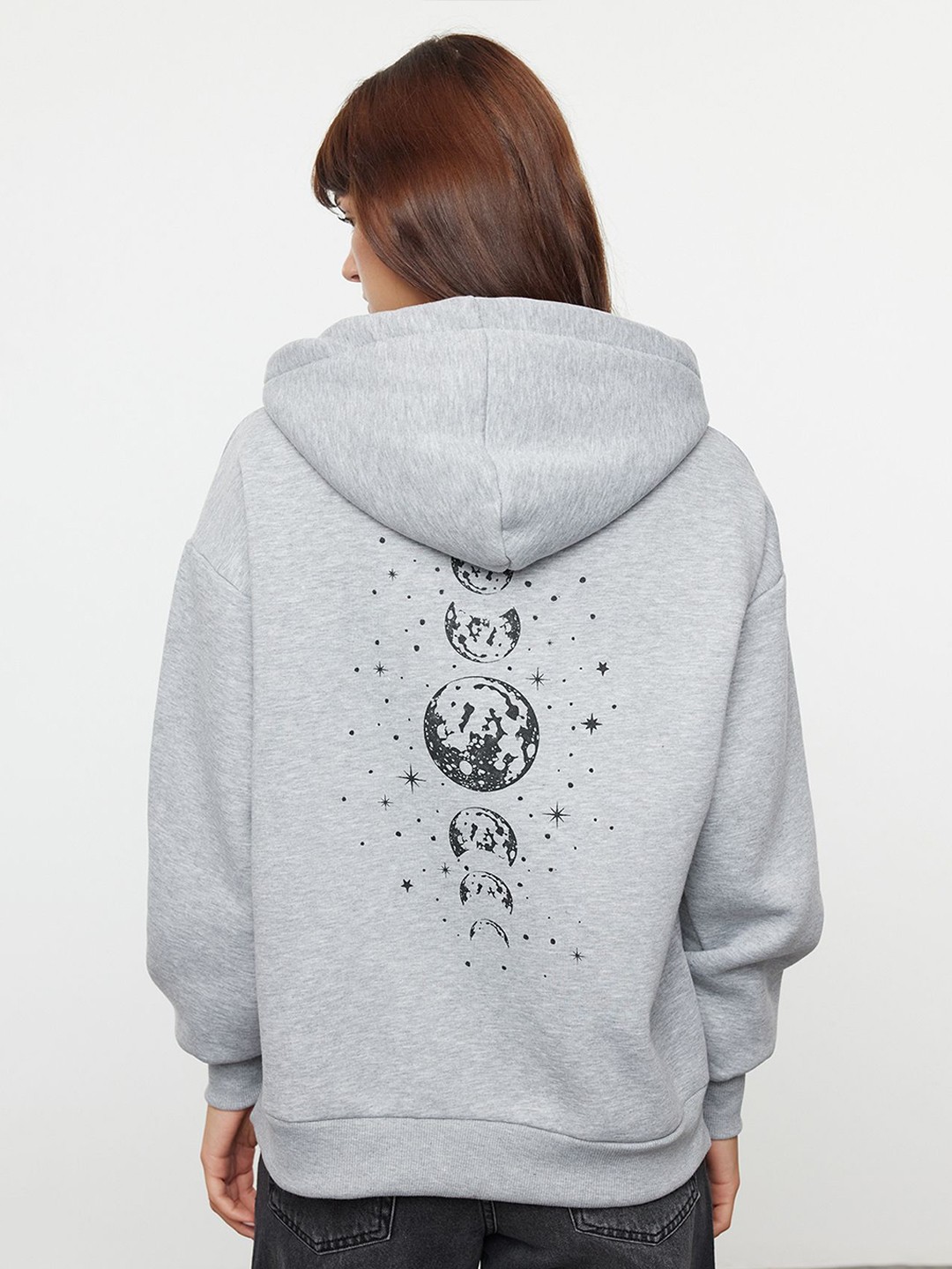 

Trendyol Women Printed Sweatshirt, Na
