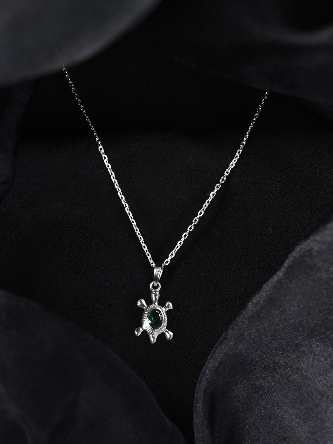 

Clara 929 Sterling Silver Rhodium-Plated Contemporary Pendants with Chains