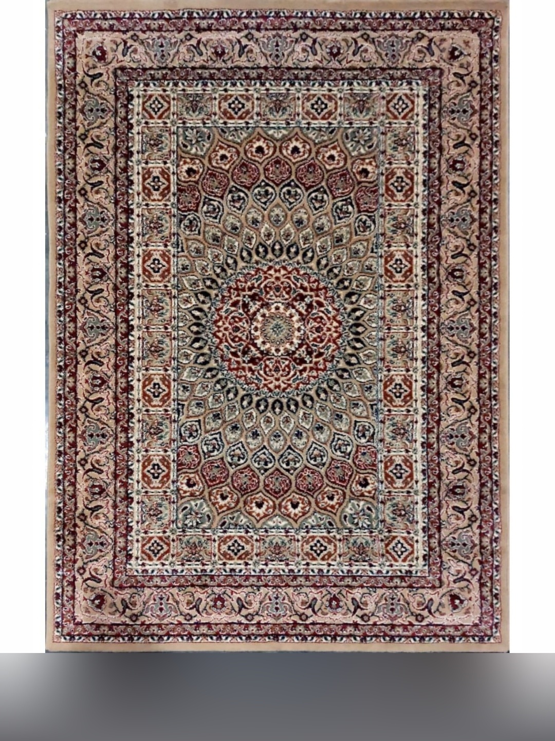 

Carpet Decore Beige Ethnic Motifs Nylon Carpets