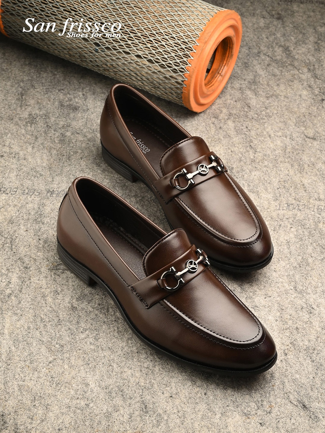 

San Frissco Men Formal Loafers, Brown