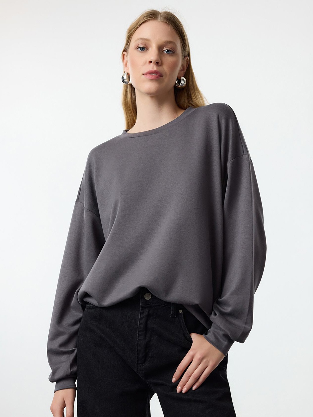 

Trendyol Women Sweatshirt, Na