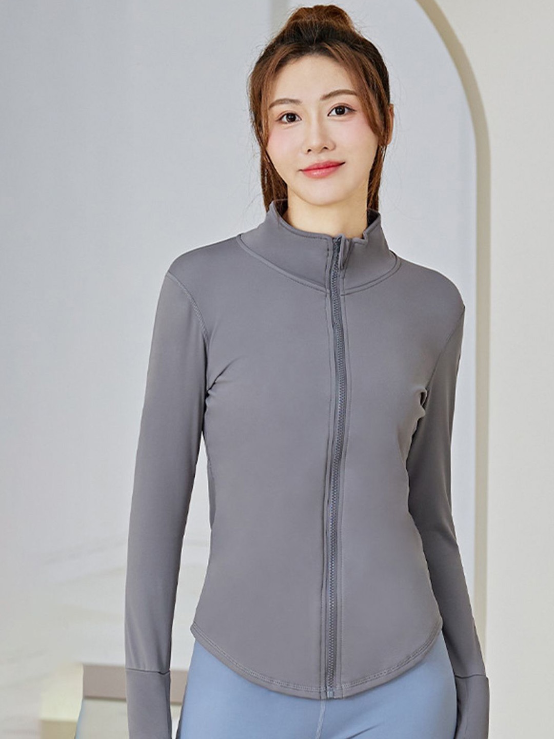 

StyleCast Women Sporty Jacket, Grey