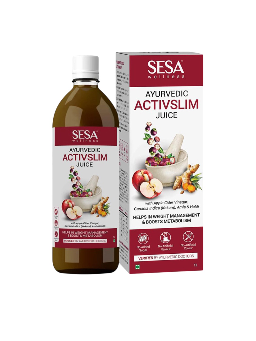

Sesa Ayurvedic Activslim Juice -1L, Transparent