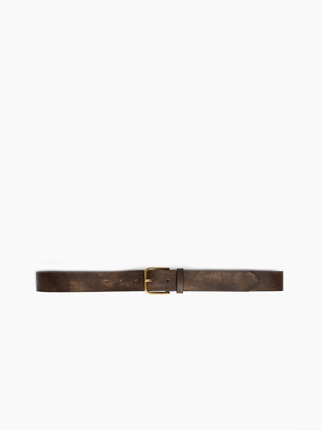 

H&M Women Textured Belts, Brown