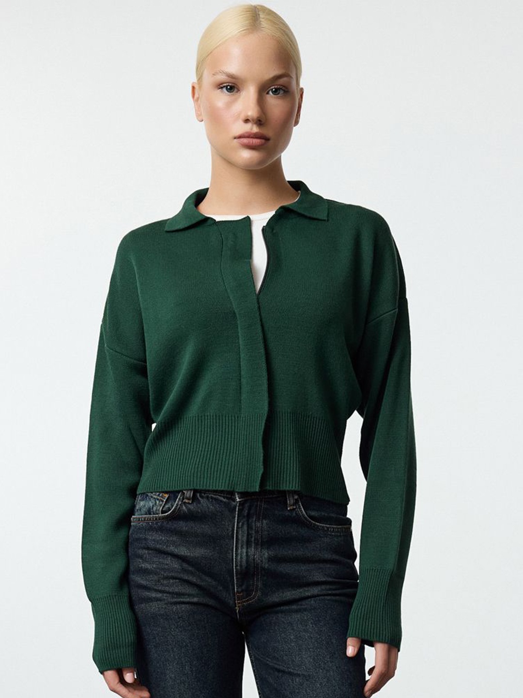 

Trendyol Women Cardigan, Green