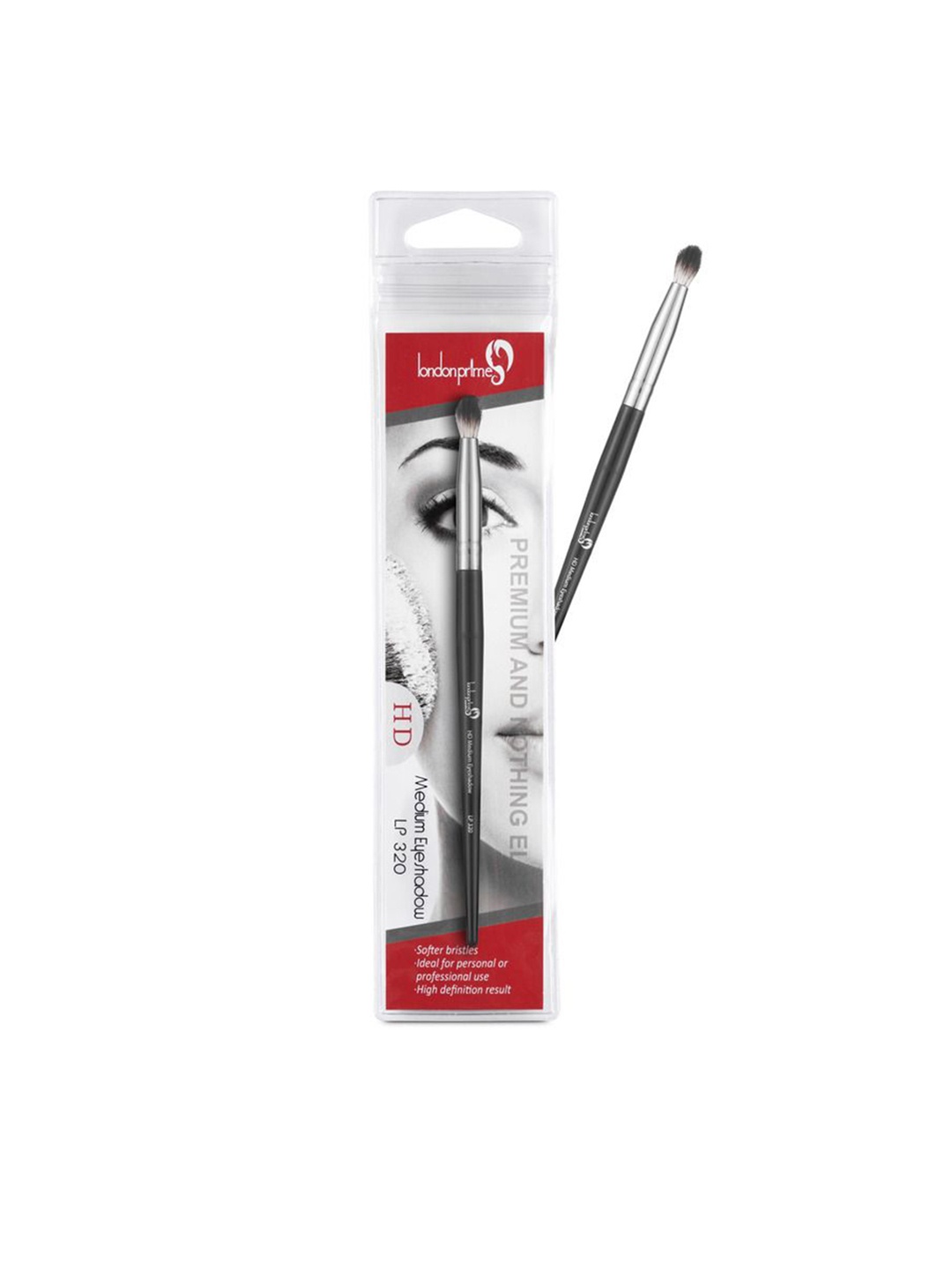 

LONDONPRIME HD Medium Eyeshadow Brush - LP-320, Black