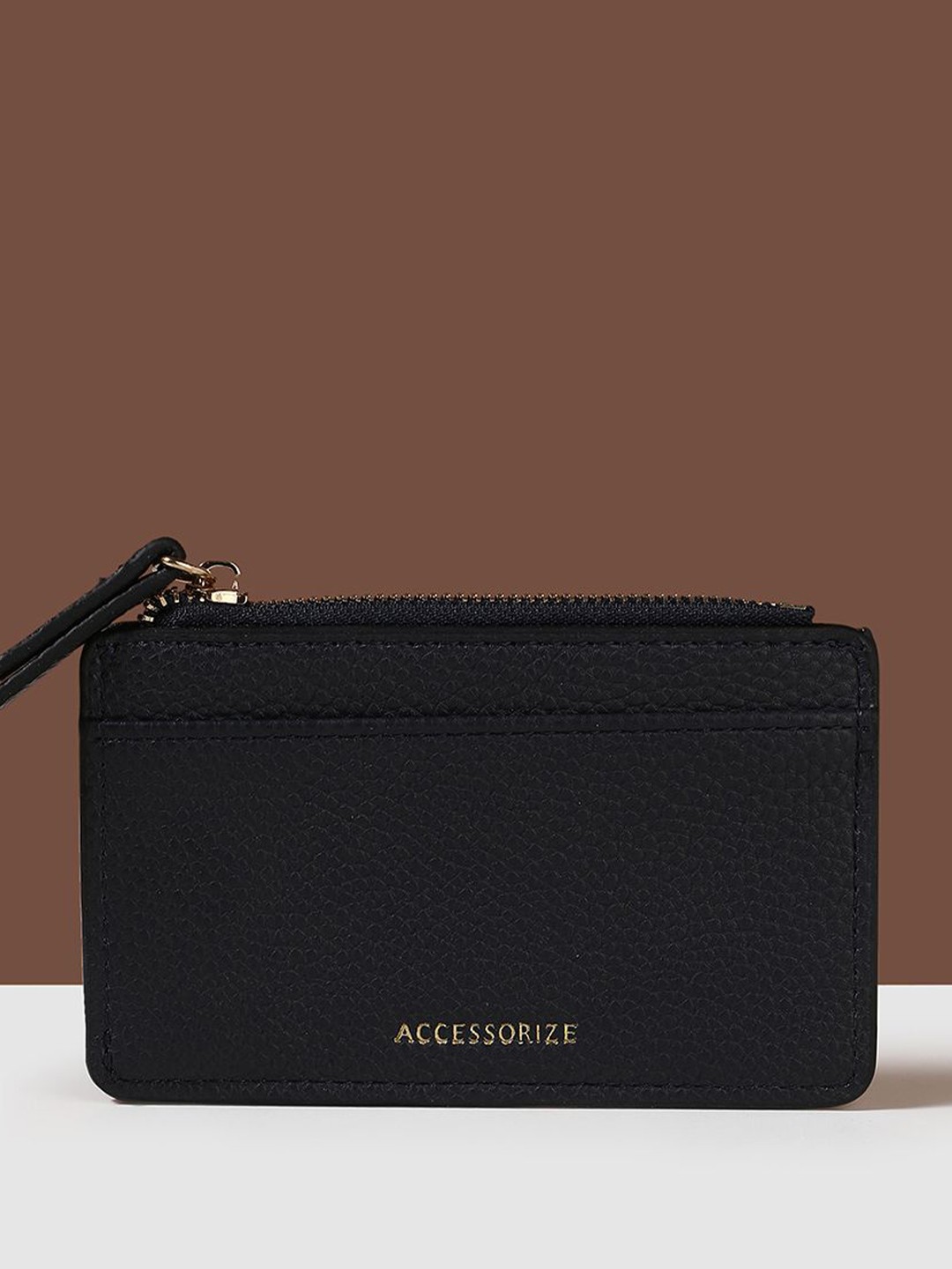 

Accessorize Women PU Card Holder, Navy blue