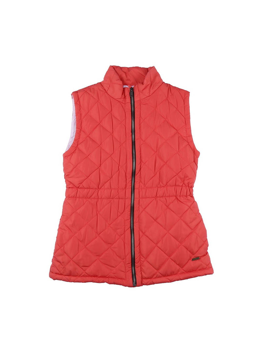 

Palm Tree Girls Quilted Jacket, Coral