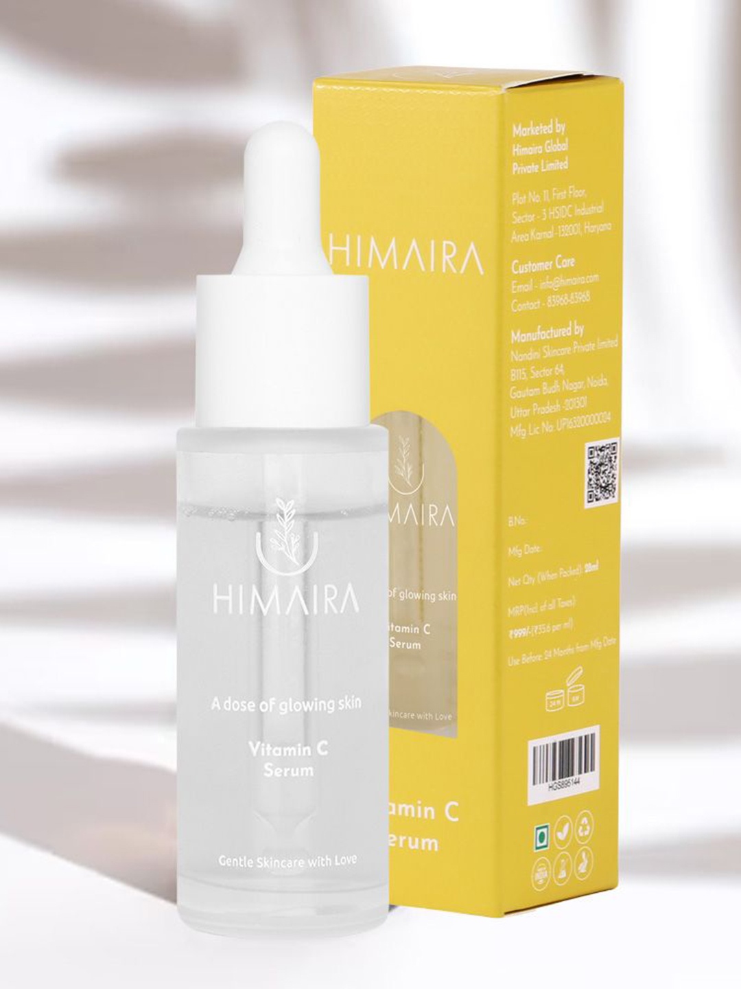 

Himaira Vitamin C Face Serum, White
