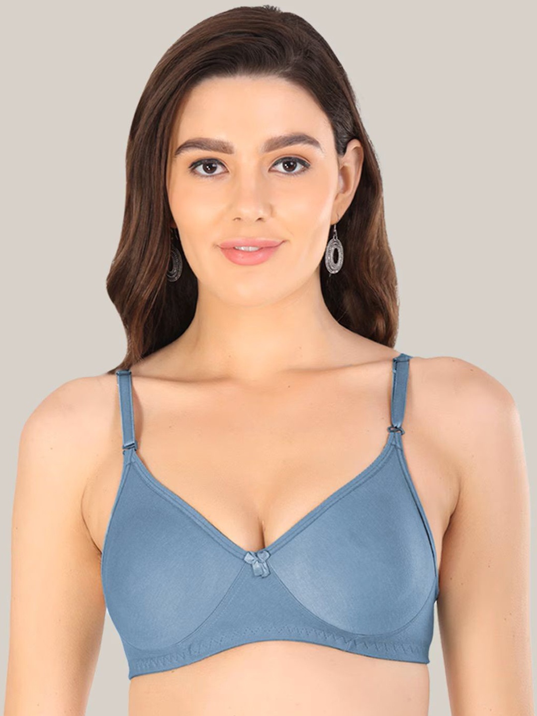 

Designer Bugs Bra Medium Coverage Lightly Padded, Blue